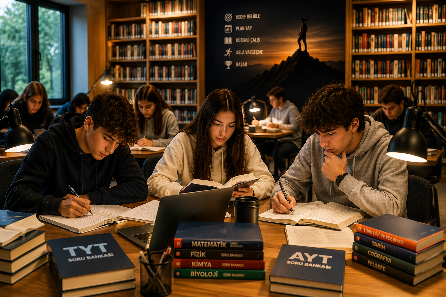 Güneşli Anadolu Lisesi öğrencilerinin modern akademik eğitim ortamı